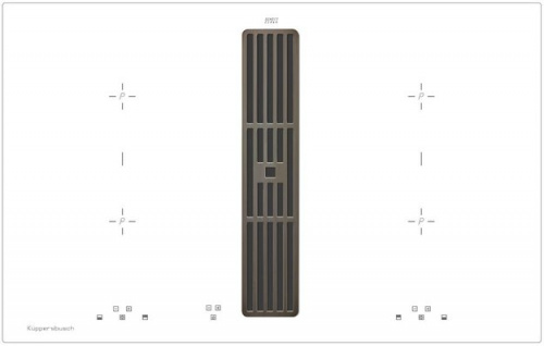 Варочная панель с вытяжкой Kuppersbusch KMI 8500.0 WR Black Chrome Варочная панель с вытяжкой Kuppersbusch KMI 8500.0 WR Black Chrome